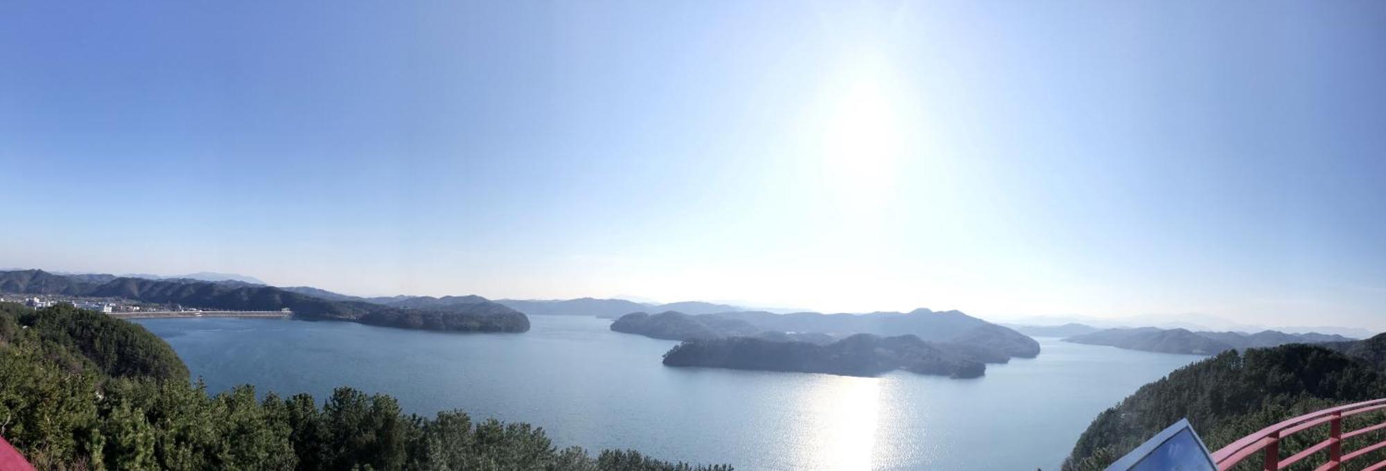 Asia Lakeside Hotel Jinju Bagian luar foto